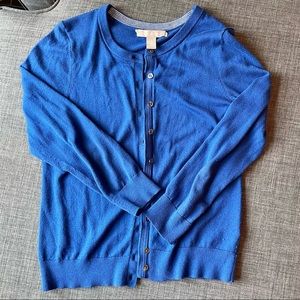 Royal blue cardigan
